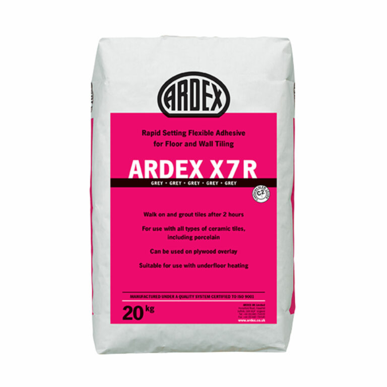 Ardex X 7 R Grey Rapid Set Flexible Adhesive