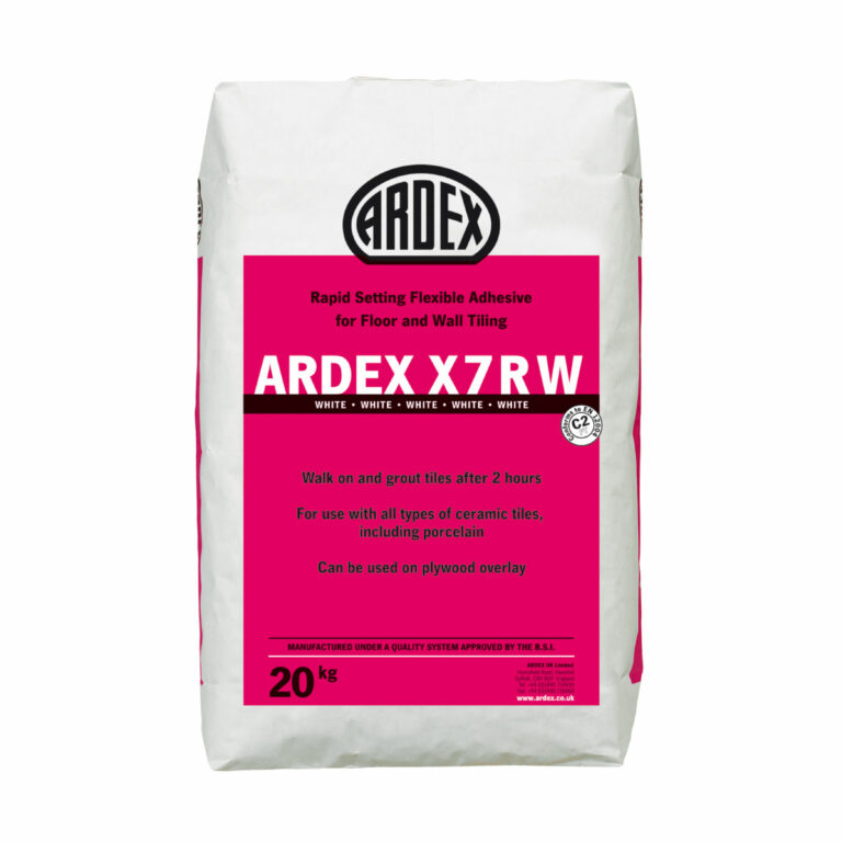 Ardex X 7 R W White Rapid Set Flexible Adhesive