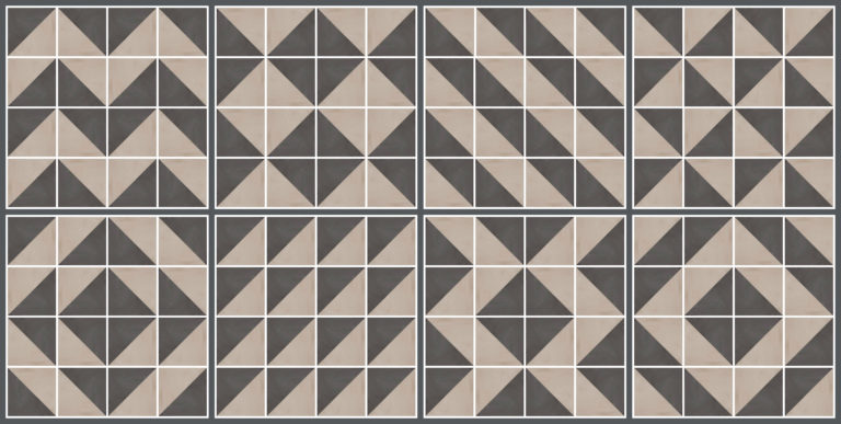 Casablanca Mono Decor tiles