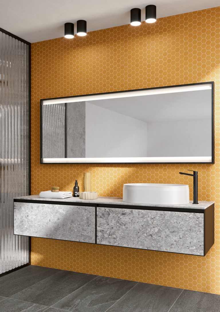 hexa-mustard-matt-porcelain-mosaic-2-bathroom-wall-tile