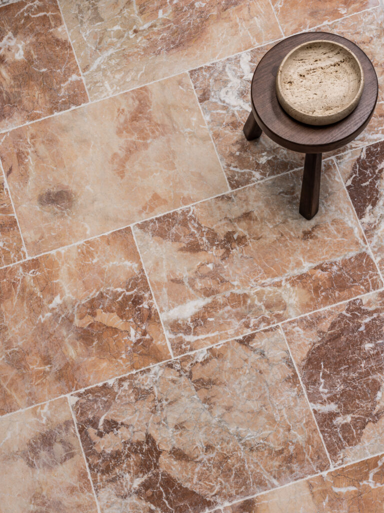 Rosso Tumbled Marble