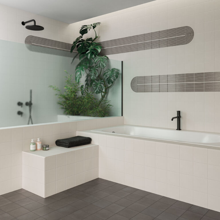 Innovera Decor Decorative Shower & Bathroom Wall Tiles (Carrara Marble, Set  of 8) | Homebase