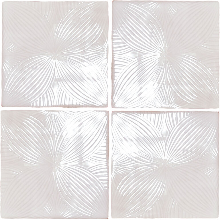 Eden Fleur White 4 Grid