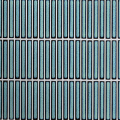 Iggy Green Gloss Porcelain Mosaic