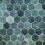 Verde Marl Honed Marble Hexagon Mosaic
