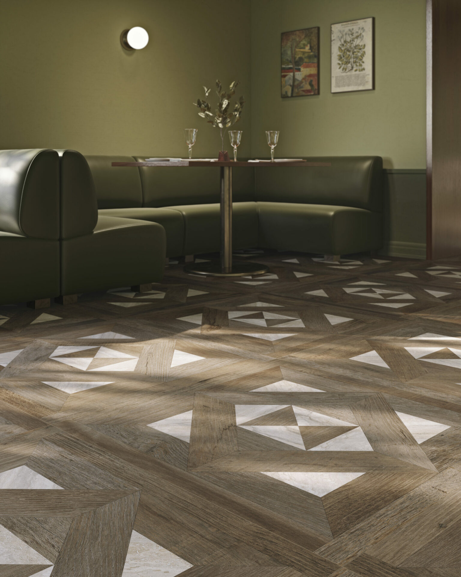 Wildwood Dark Decor Matt Wood Effect Porcelain Tile