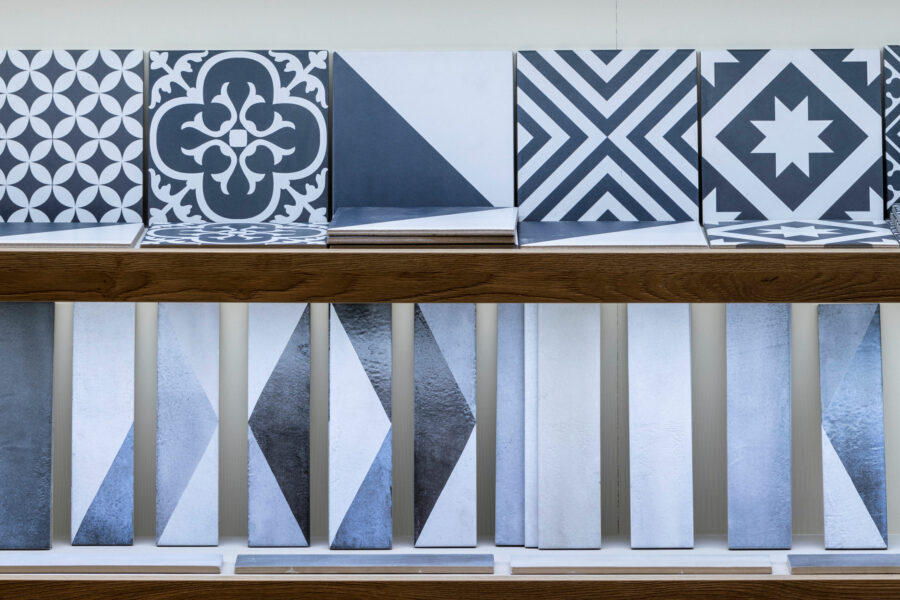 Mandarin Stone Tiles In Cheltenham Tile Shop in Cheltenham