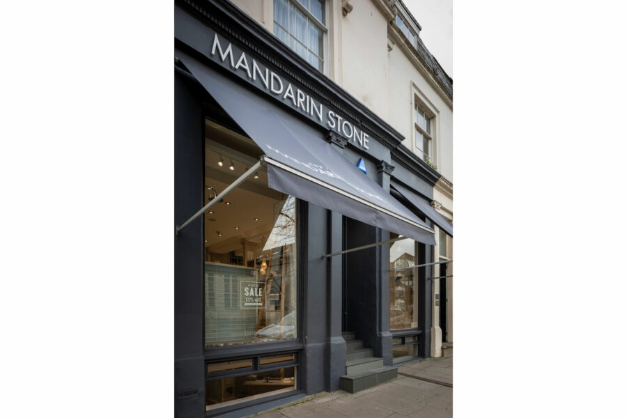 Mandarin Stone Tiles In Cheltenham Tile Shop in Cheltenham