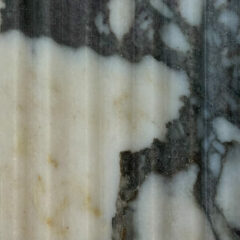 Violetta Honed Marble Fluted Decor