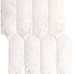 Java White Fan Matt Ceramic