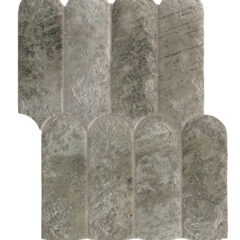 Java Green Fan Matt Ceramic