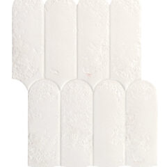 Java White Fan Gloss Ceramic