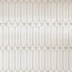 Opera White Baroque Decor Satin Porcelain