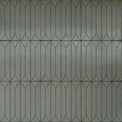 Opera Blue Grey Baroque Decor Satin Porcelain