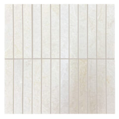 White Emperador Honed Marble Iggy Maxi Mosaic